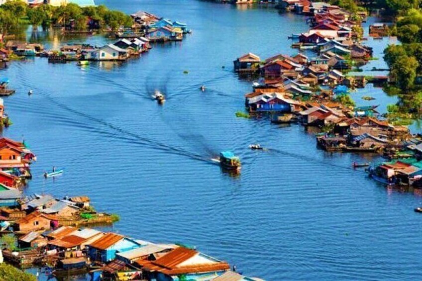 Private Boat from Battambang to Siem Reap 