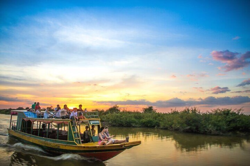 Private Boat from Battambang to Siem Reap 