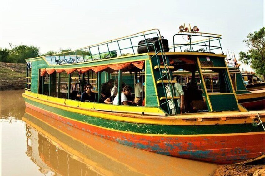 Private Boat from Battambang to Siem Reap 