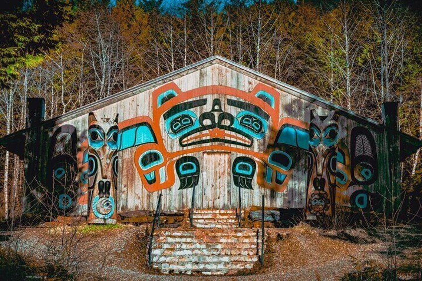 Largest Clan House in Southeast Alaska.
