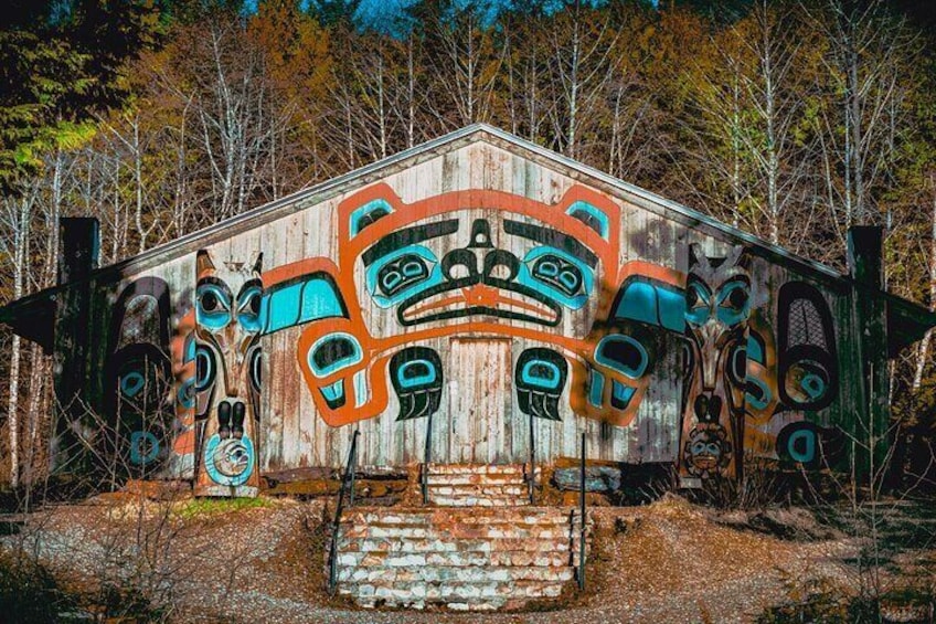 Largest Clan House in Southeast Alaska.