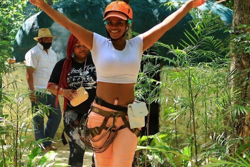 Experience ATV Park in Tulum with Ziplines Cenote and Snacks