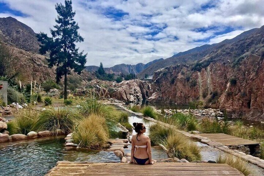 Full Day at Termas Cacheuta Hotel and Spa with Buffet Lunch