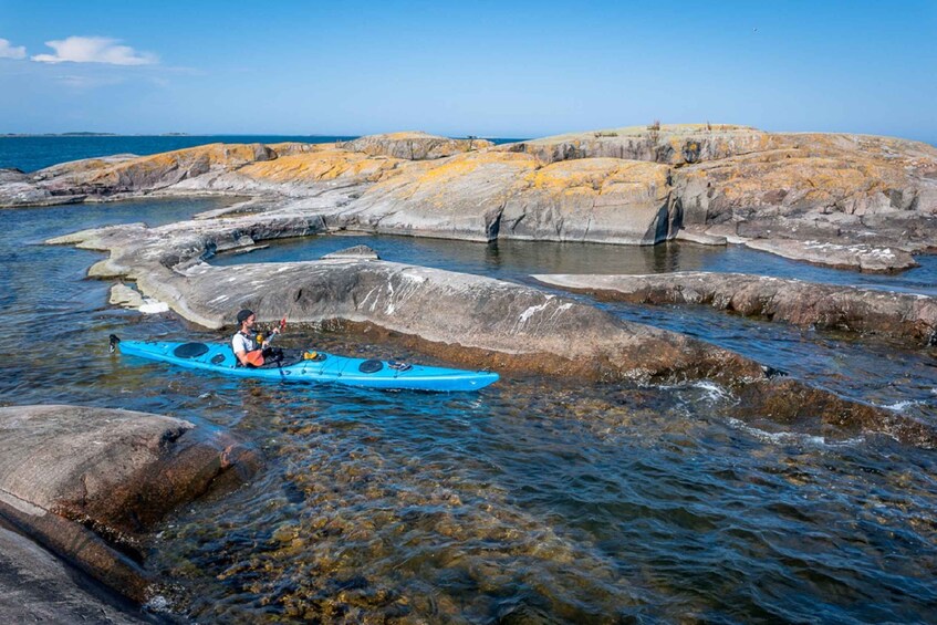 Picture 5 for Activity Stockholm: Full-Day Archipelago Kayaking Adventure