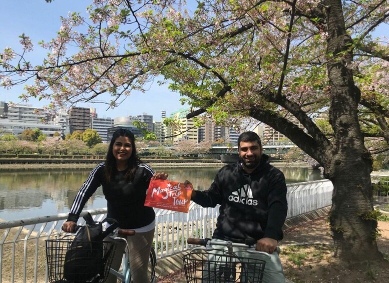 Picture 15 for Activity Osaka: Guided City Highlights Bike Tour with Lunch
