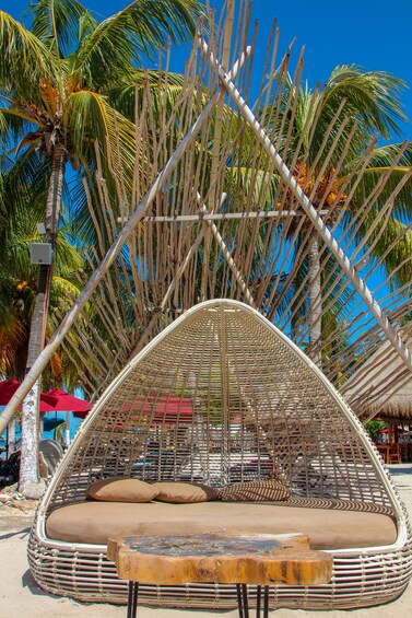 Deluxe Full-Day Catamaran Cruise to Isla Mujeres with Lunch