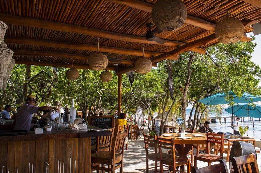 Deluxe Full-Day Catamaran Cruise to Isla Mujeres with Lunch