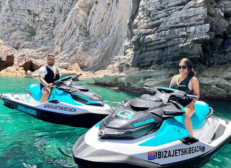 Picture 3 for Activity JET SKI TOUR to Atlantis From Sant Antony - IBIZA