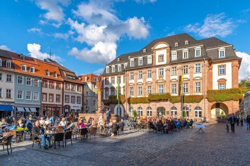Heidelberg: Walking Tour with Audio Guide on App