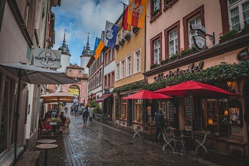 Heidelberg: Walking Tour with Audio Guide on App