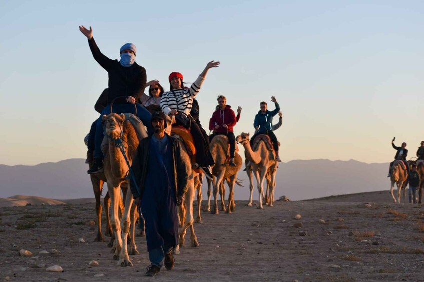 Picture 36 for Activity Marrakesh: Agafay Desert Sunset, Camel Ride, and Dinner Show