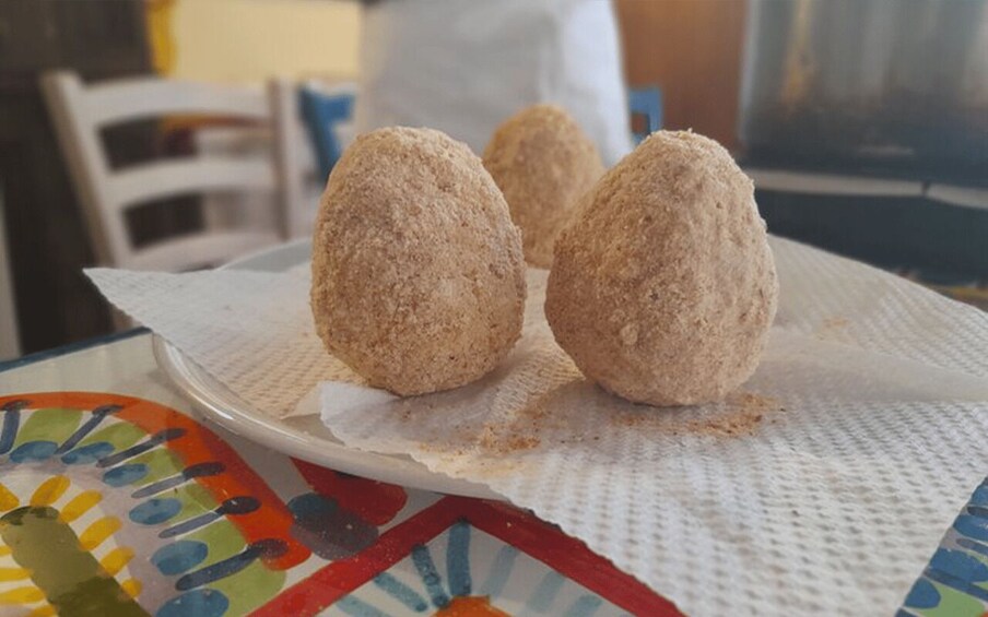 Picture 23 for Activity Taormina: Arancino Making Class with Drinks