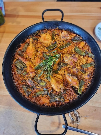 Private Paella & Tapas Cooking Class in a Local Chef's Home
