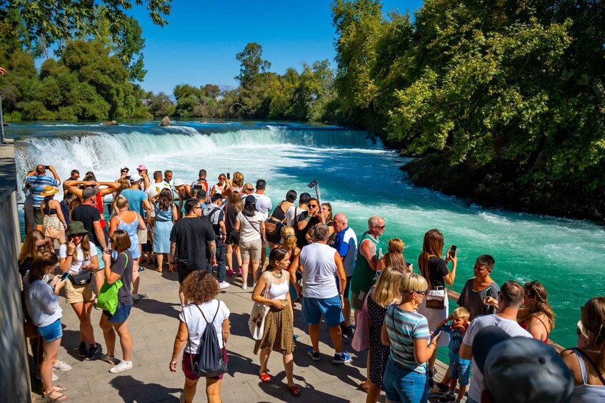 Picture 1 for Activity City of Side: Manavgat River Boat & Market Tour w/ Transfer