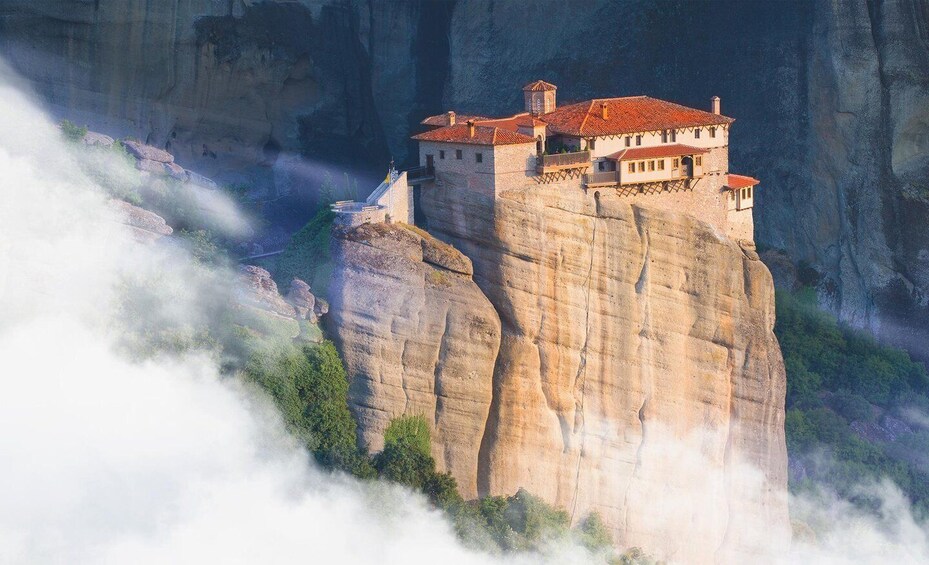 Picture 1 for Activity From Athens: Meteora Full-Day Trip with Guide on Luxury Bus