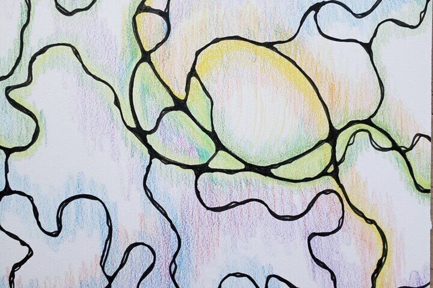 Art Class for Mindful Self-Exploration and Reset