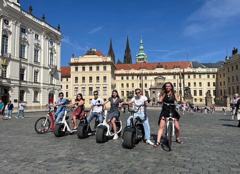 Picture 3 for Activity Prague E-Scooter City Tour: Regular or Fat Tire