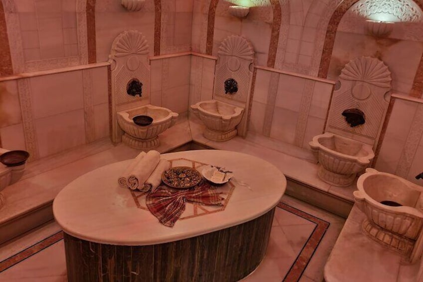 Acemoglu Historical Hamam with Private Options