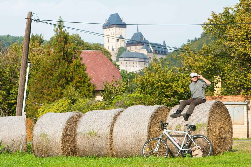 Picture 14 for Activity Countryside Bike Tour From Prague To Karlstejn Castle
