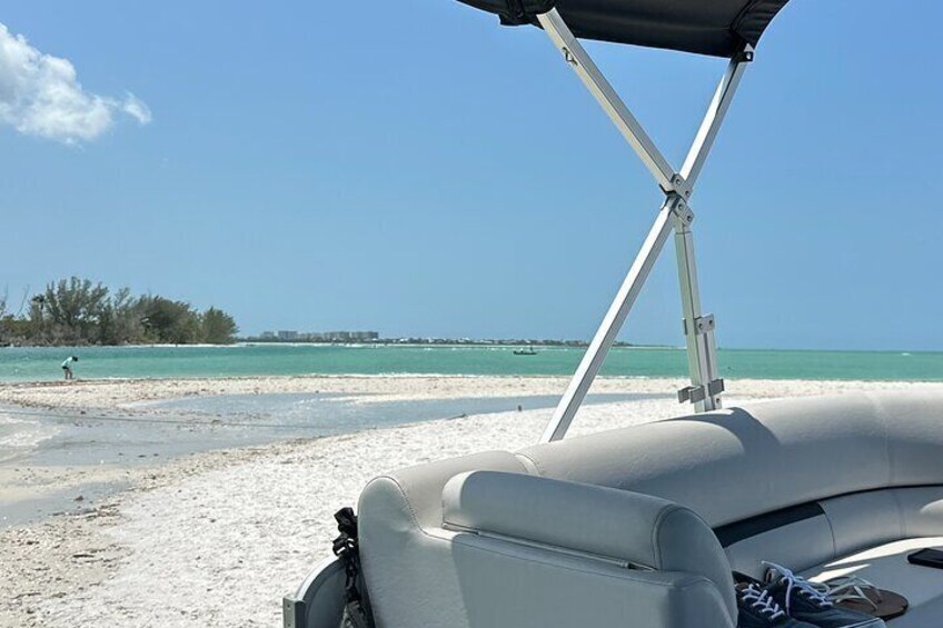 Naples Private Boat with All Beach Amenities and Captain