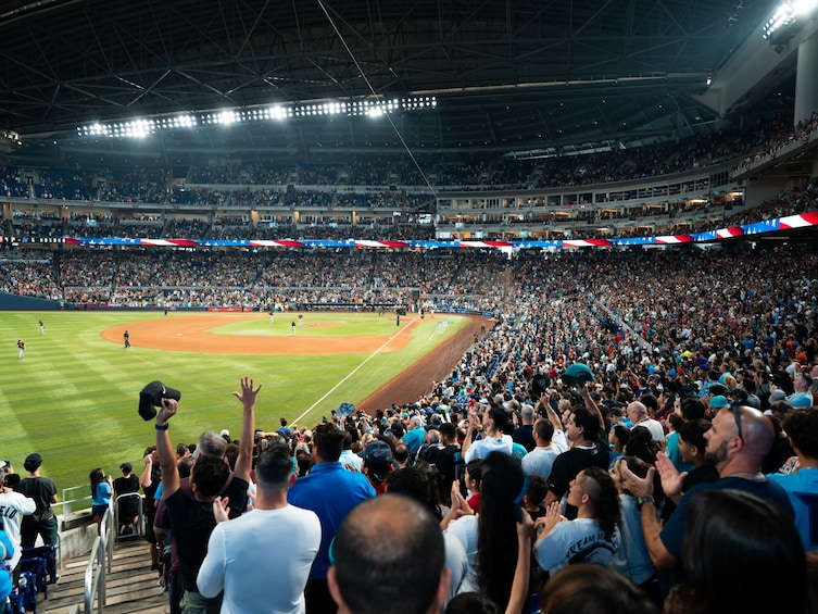 Miami Marlins Baseball Game at LoanDepot Park