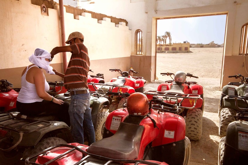 Picture 4 for Activity Hurghada: Desert Quad Bike Camel Ride with Optional GoPro