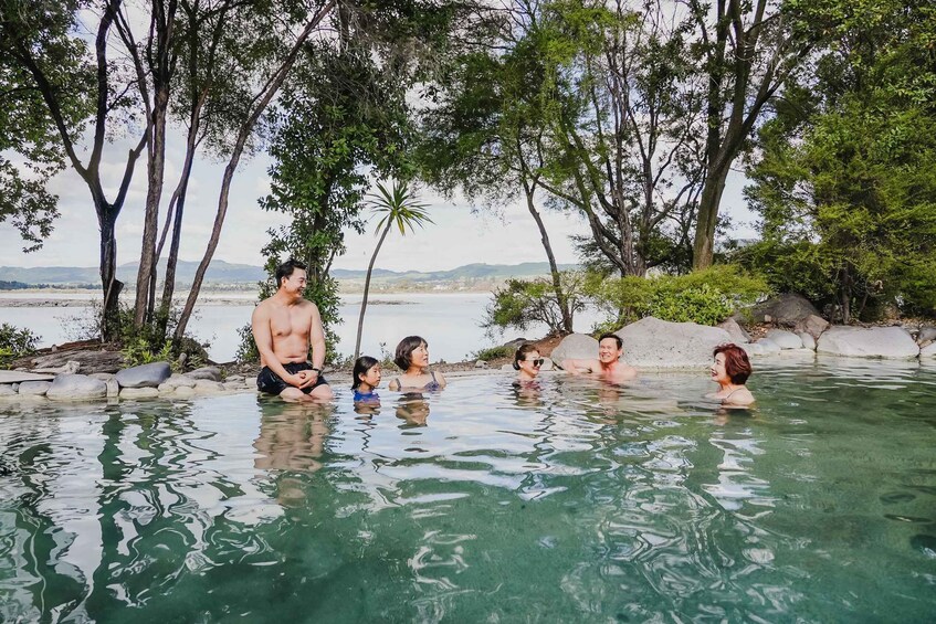 Picture 1 for Activity Rotorua Lake: Deluxe Lake Spa Geothermal Hot Spring Bathing