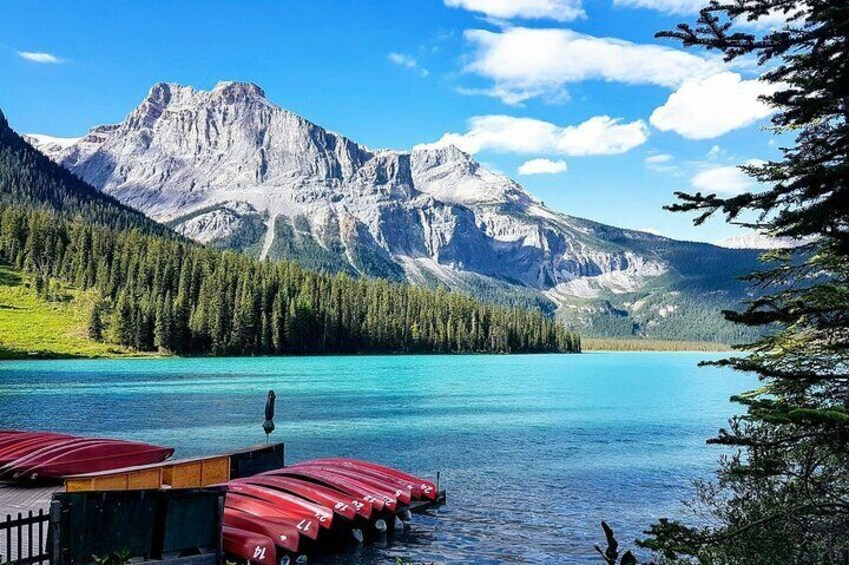 Full Day Tour in Moraine Lake, Lake Louise & Yoho N.P.