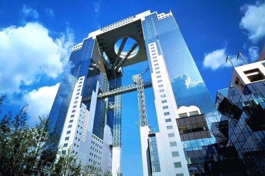 Umeda Sky Building & Kuchu teien Observatory