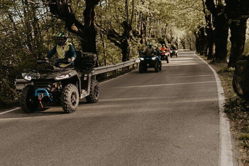 Great roads around the lake!