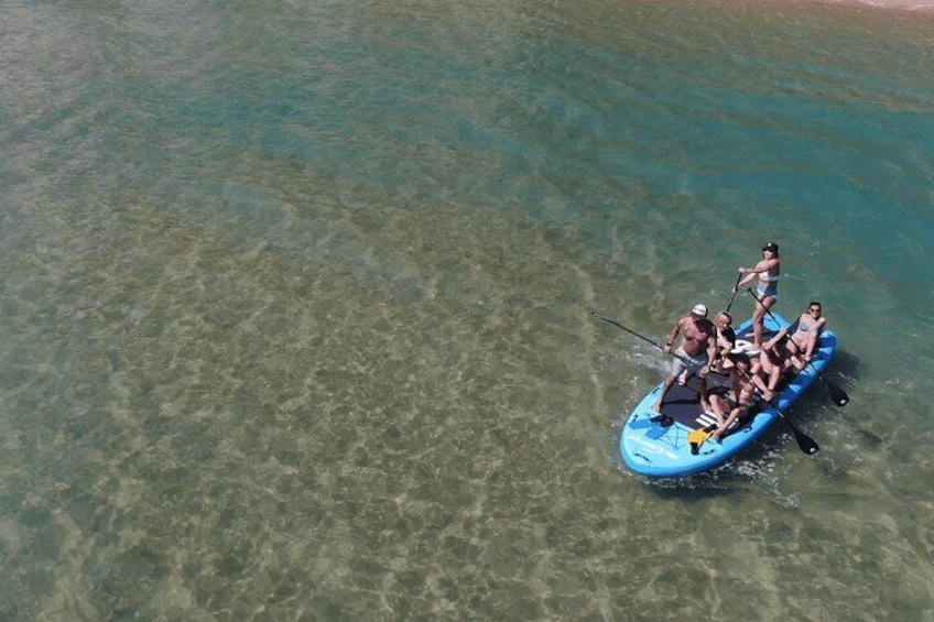 Big SUP / Paddle Board for Groups in Torre Salsa Nature Reserve