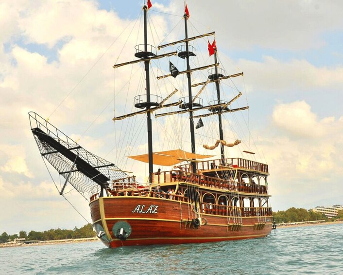 Picture 4 for Activity Alanya: Pirate Boat Tour with Unlimited Soft Drinks & Lunch
