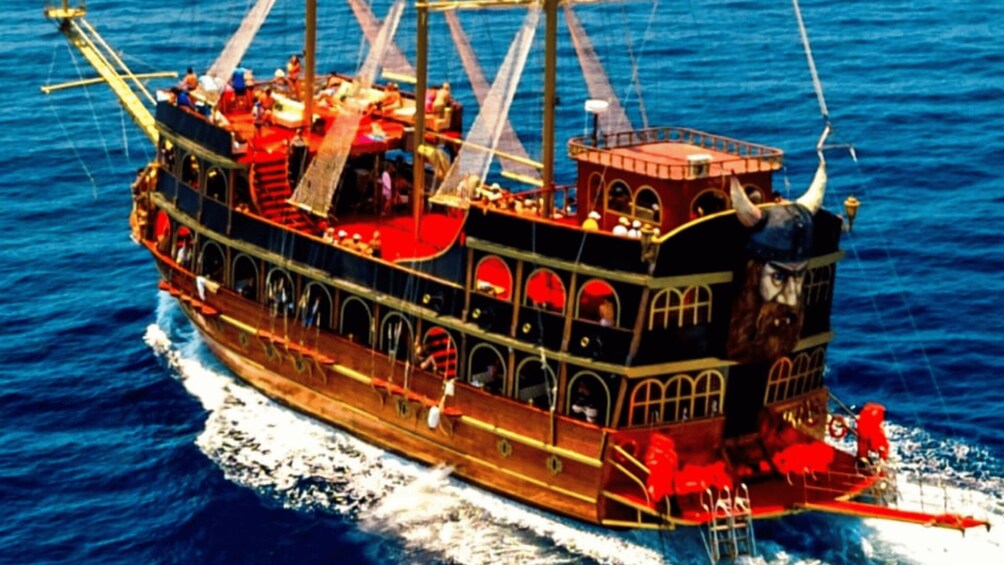 Picture 2 for Activity Alanya: Pirate Boat Tour with Unlimited Soft Drinks & Lunch