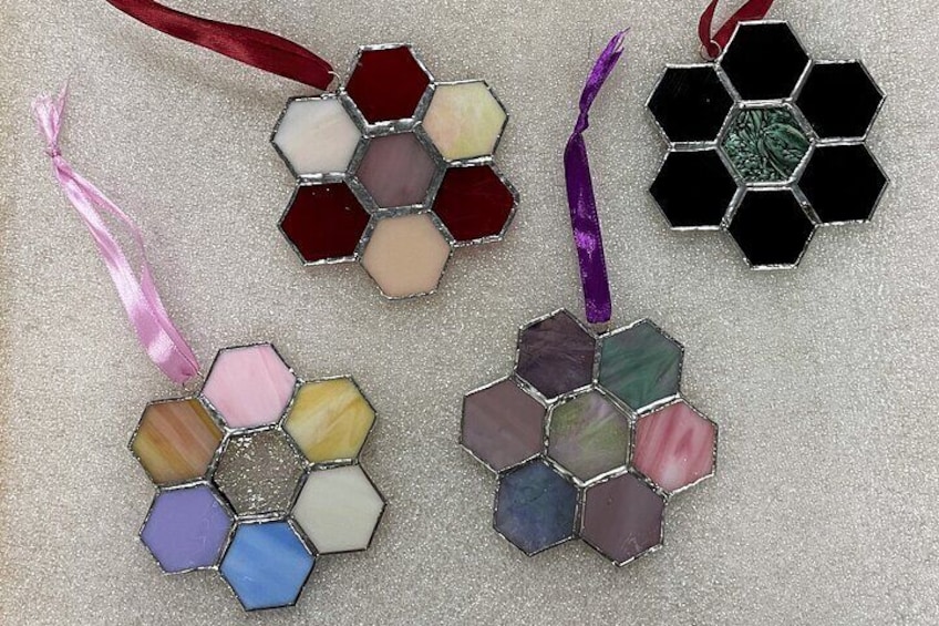Make Your Own Stained Glass Honeycomb