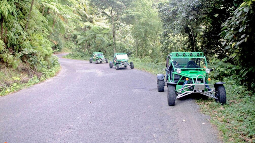 Buggy tour on the Soufriere Safari
