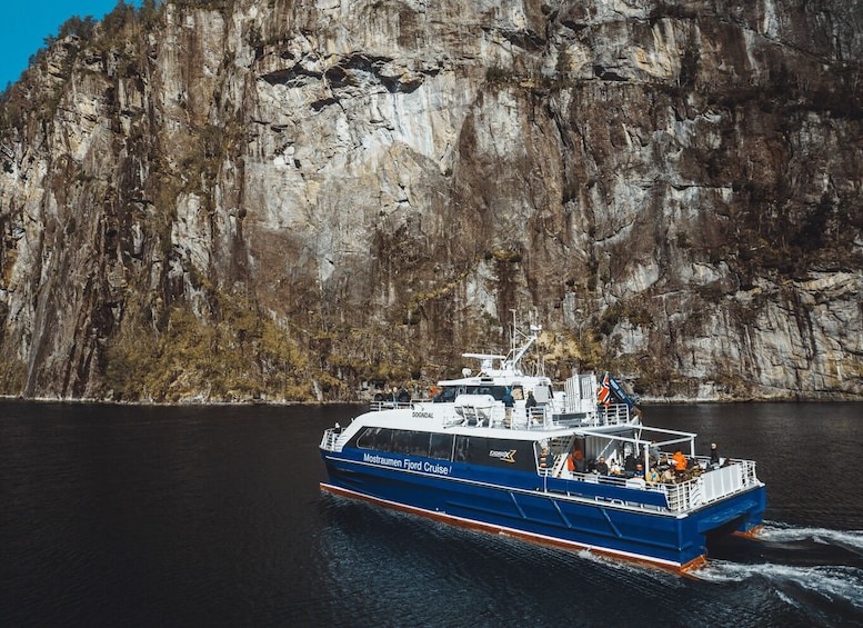 Picture 10 for Activity From Bergen: Mostraumen Fjord and Waterfall Cruise