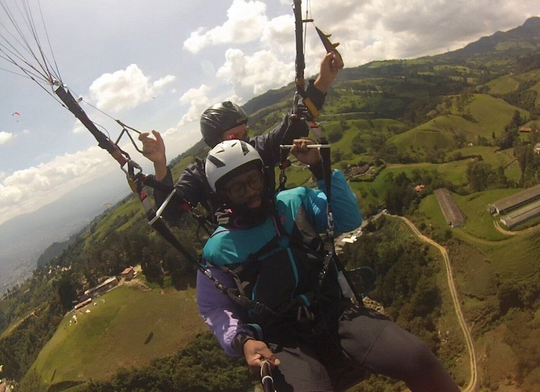 Picture 2 for Activity From Medellín: Paragliding Tour with GoPro Photos & Videos