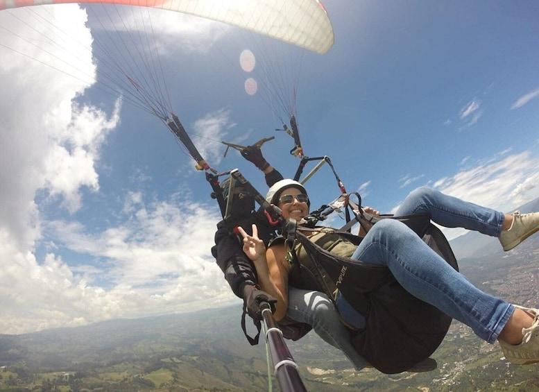 Picture 1 for Activity From Medellín: Paragliding Tour with GoPro Photos & Videos