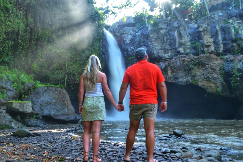 Picture 1 for Activity Bali: Private Ubud Waterfall, Village and Pool Club Day Trip