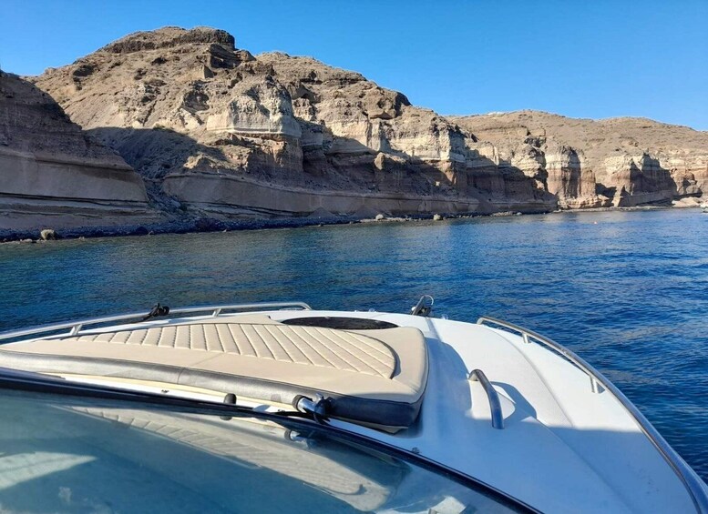 Picture 8 for Activity Santorini: Luxury private boat with food and drinks