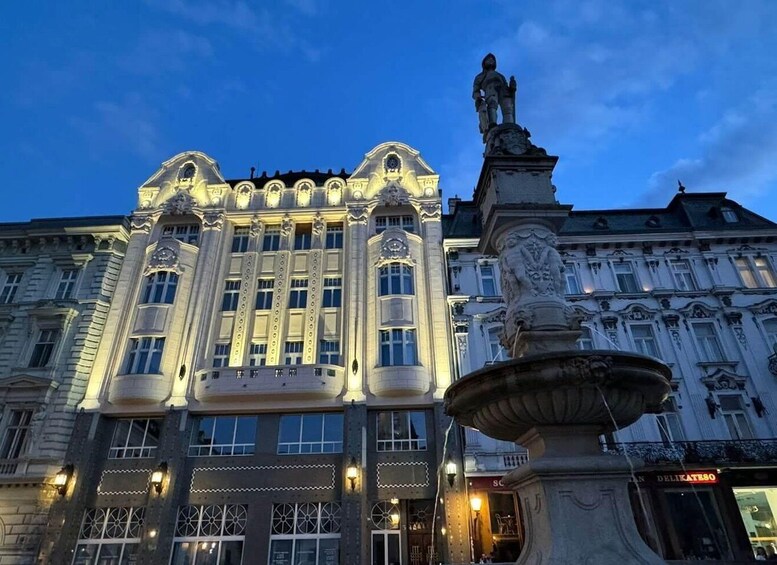 Picture 6 for Activity Bratislava: Guided Walking Tour at Night with Old Town