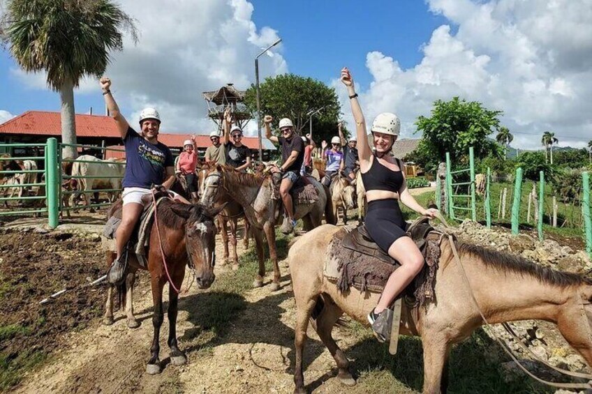 Experience Horse riding with Zipline and Dune Buggy