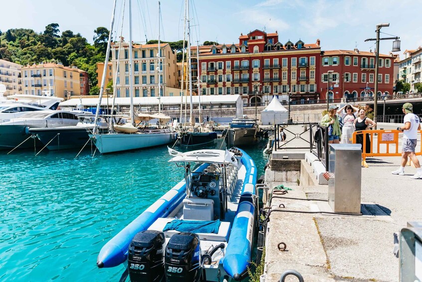 Picture 2 for Activity Nice: Mala Caves, Villefranche & Snorkeling Boat Tour