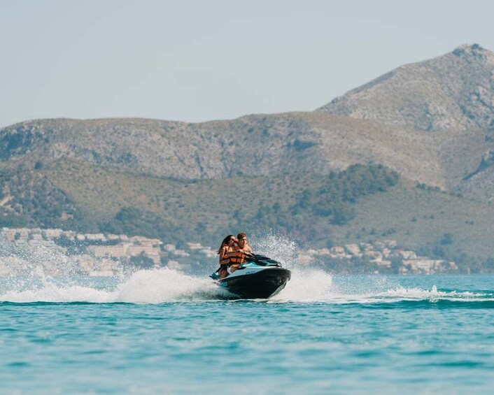 Picture 3 for Activity Andratx: Cala en Basset Beach and Caves Jet Ski Tour