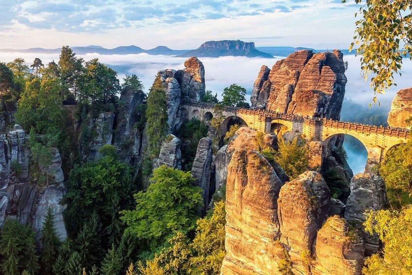 Picture 1 for Activity Scenic Bastei Bridge with Boat Tour & Lunch from Dresden