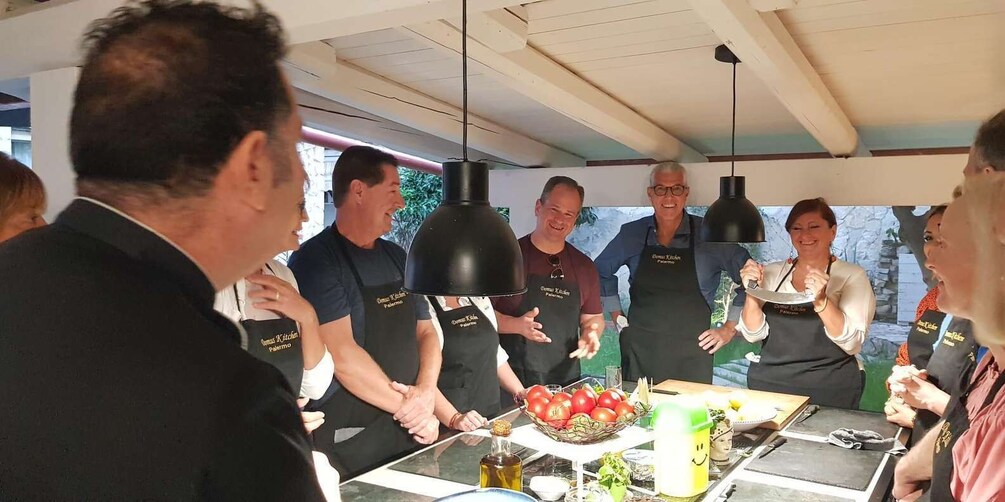 Picture 10 for Activity Palermo: Sicilian Cuisine Social Cooking Class & Dinner