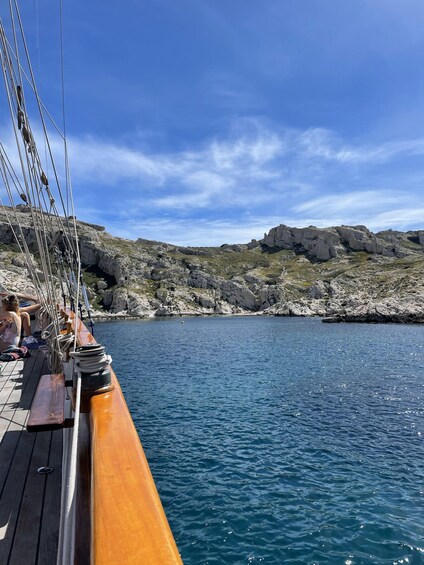 Picture 3 for Activity Marseille: Calanques National Park Sailing Cruise with Lunch