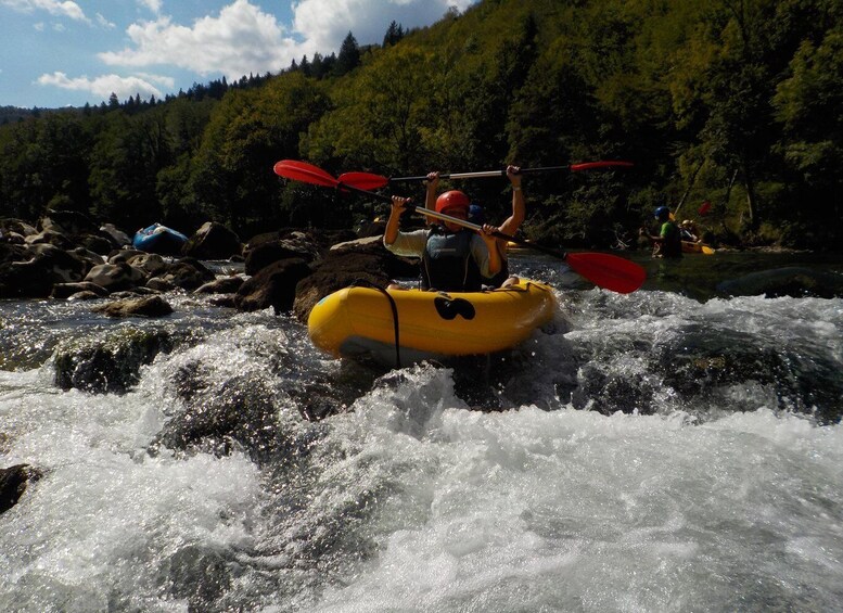 Picture 14 for Activity Rafting/Kayaking adventure river Kupa