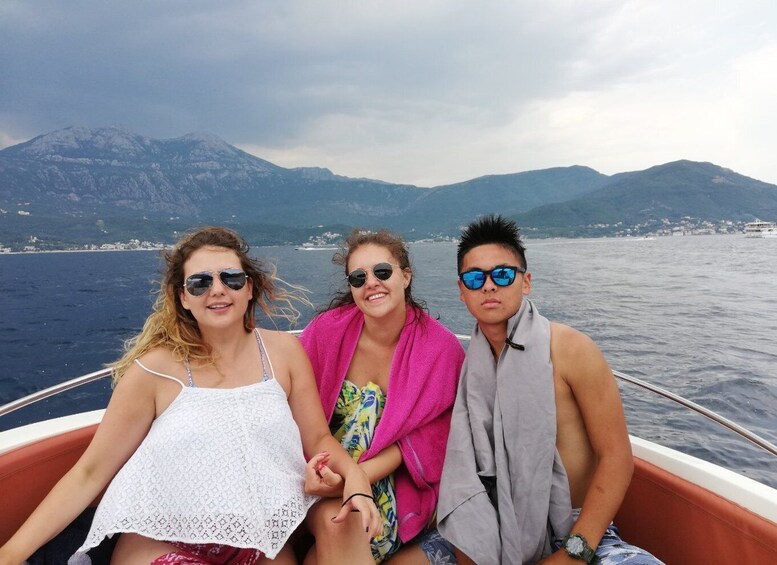 Picture 2 for Activity Kotor: Private Speed Boat Tour to Blue Cave with Swim Time