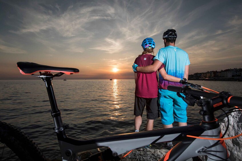 Piran: e-bike&burger in Istria